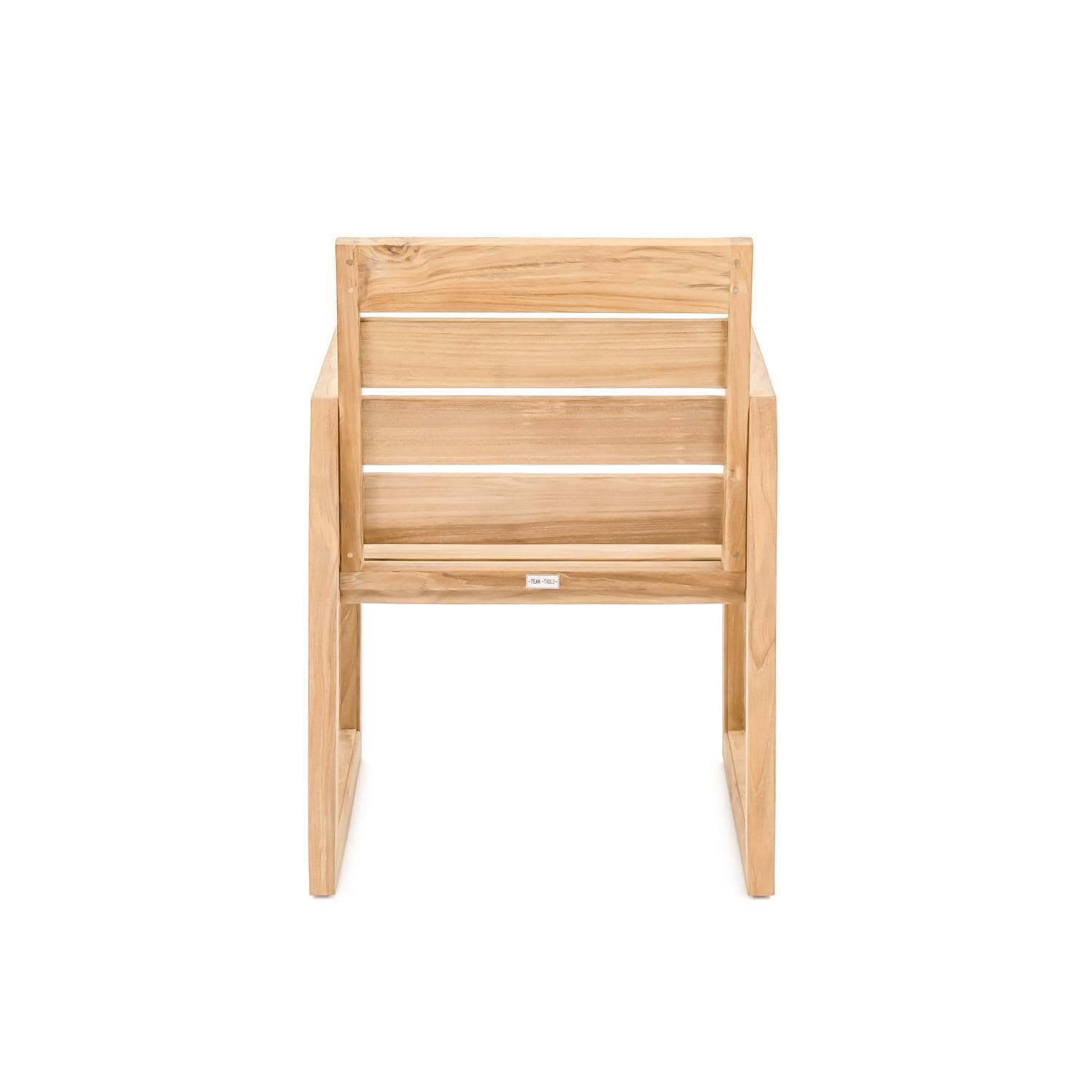 Teak + Table Relax Dining Chair - Seat Back - White Background thumbnail