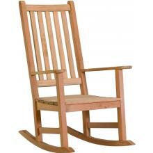 Franklin Natural Shorea Patio Rocking Chair By Oxford Garden image