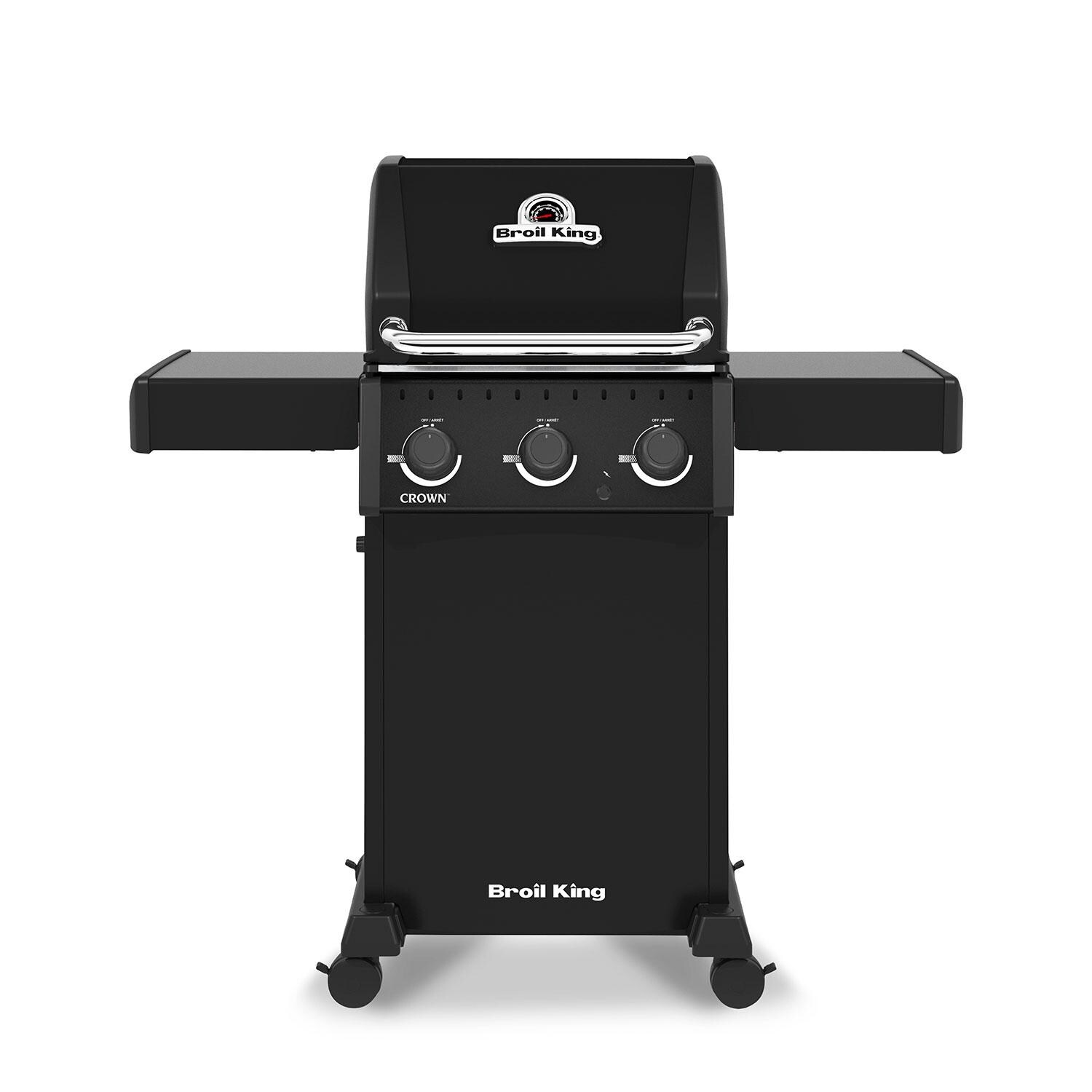 Broil King Crown 310 Shadow 3 Burner Natural Gas Grill - Black - 864057