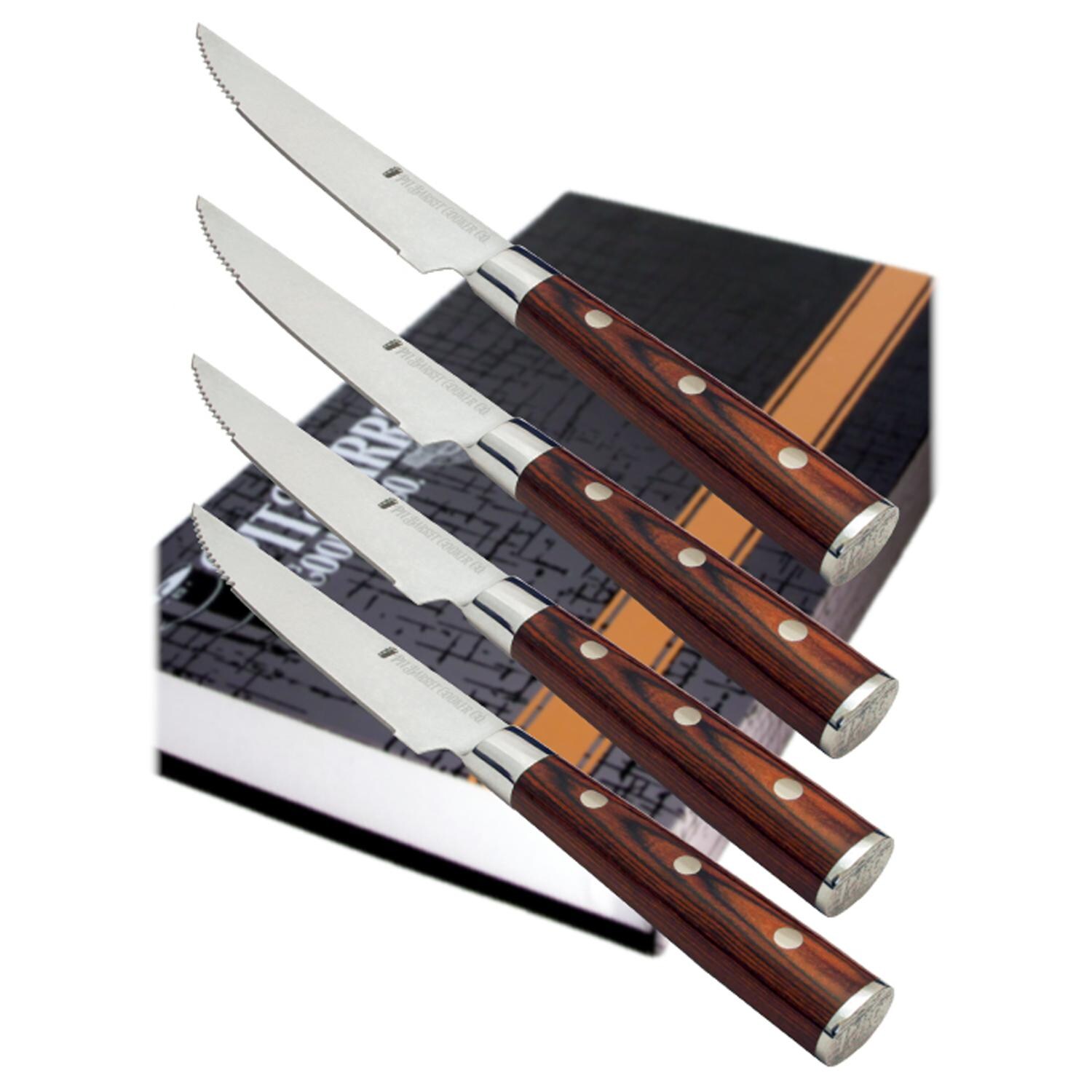 Pit Barrel Cooker Ultimate 4-Piece Steak Knife Set - AC1019