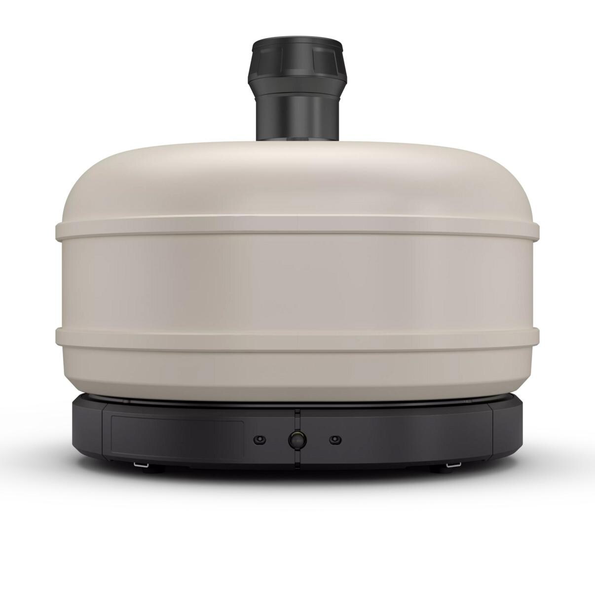 Gozney GSPBNUS1623 Dome S1 Propane Pizza Oven - Bone - Back View - White Background thumbnail