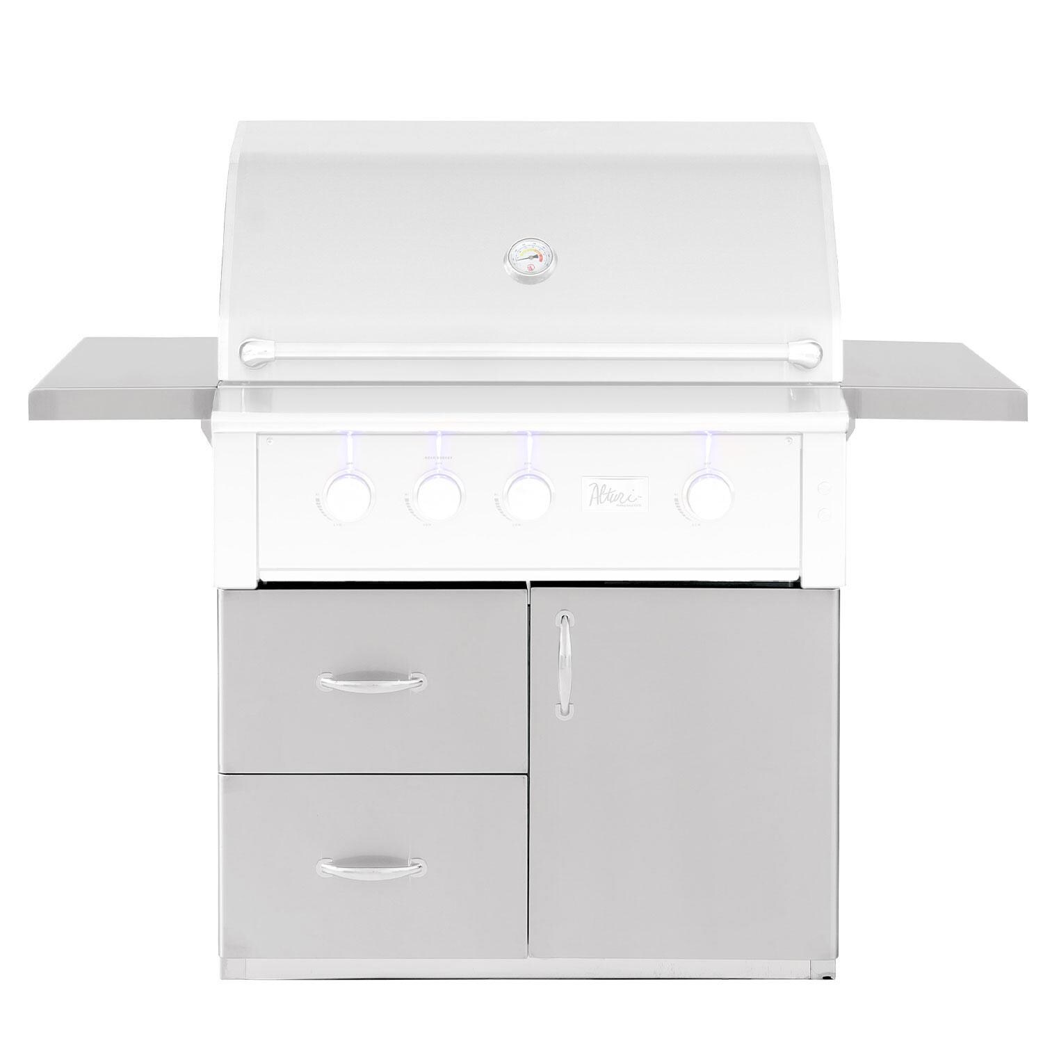 Alturi CART-ALT36 36-in Grill Cart For Alturi Gas Grills - Display - White Background thumbnail