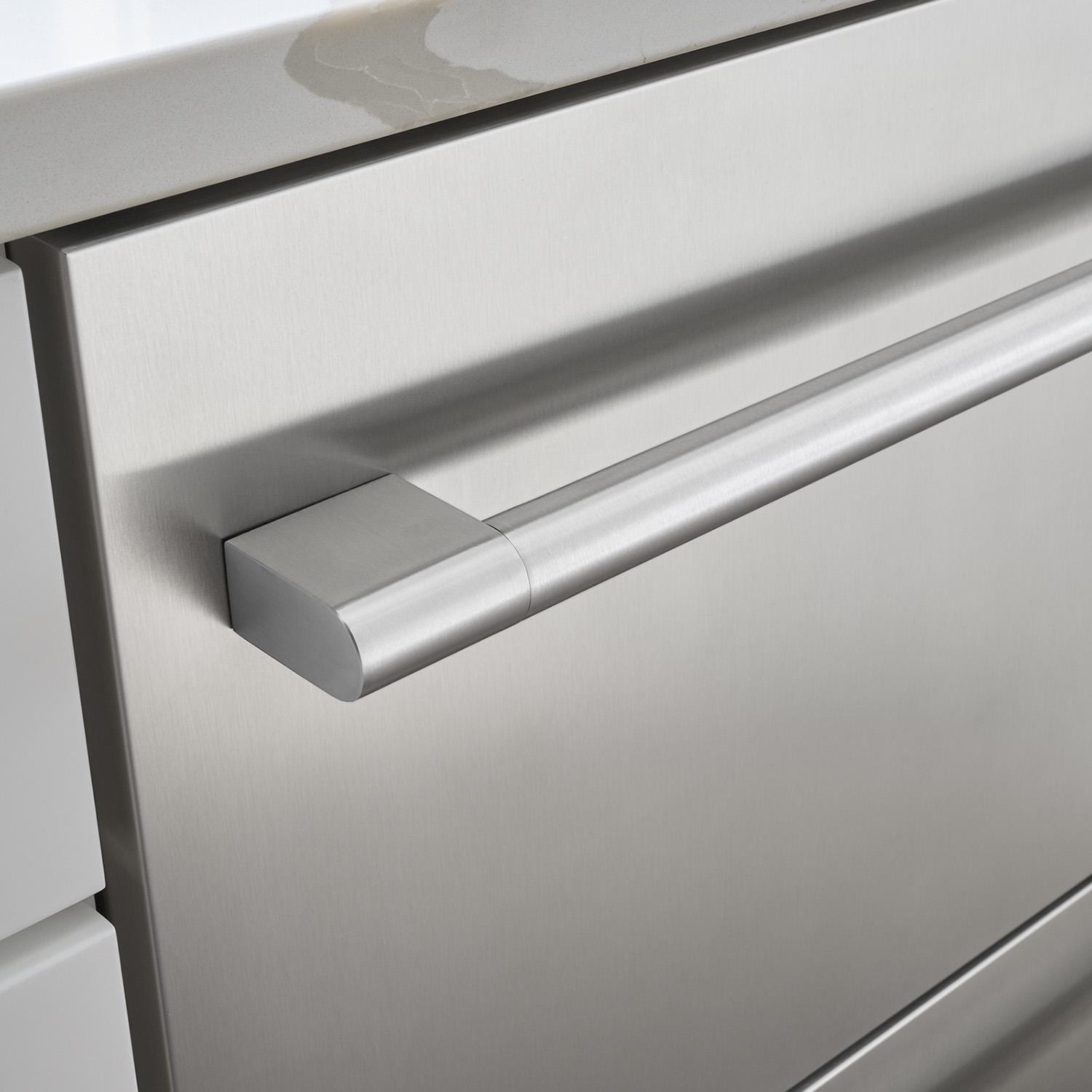 Zephyr PRRD24C2AS-OD Presrv 24-in 5.1 Cu. Ft. Dual Zone Outdoor Refrigerator Drawers - Handle - Detail thumbnail