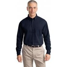 Port Authority Long Sleeve Cotton Twill Shirt XL - Navy image
