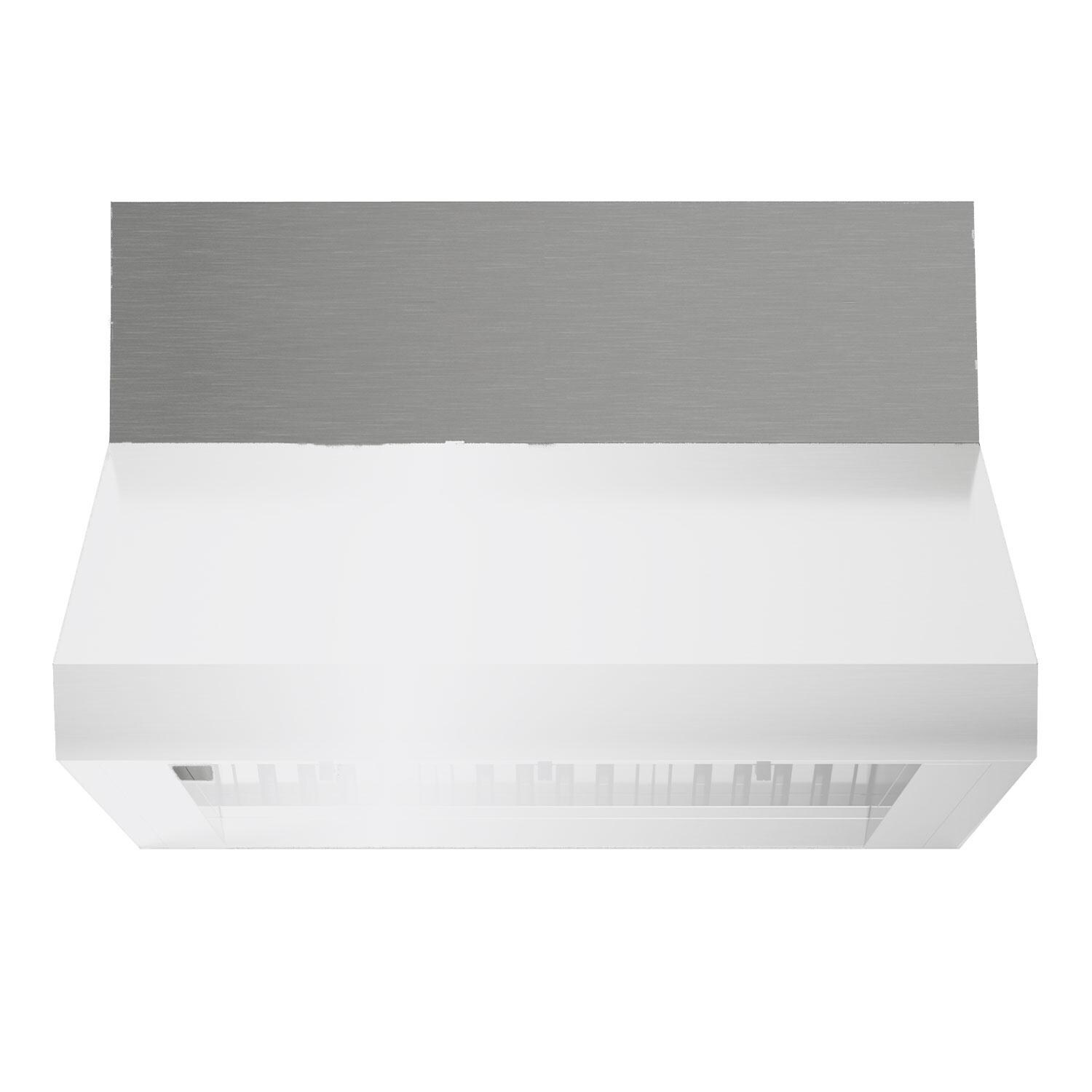 XO Appliance XOGV48X12DC 48 X 12-in Outdoor Duct Cover - White Background thumbnail