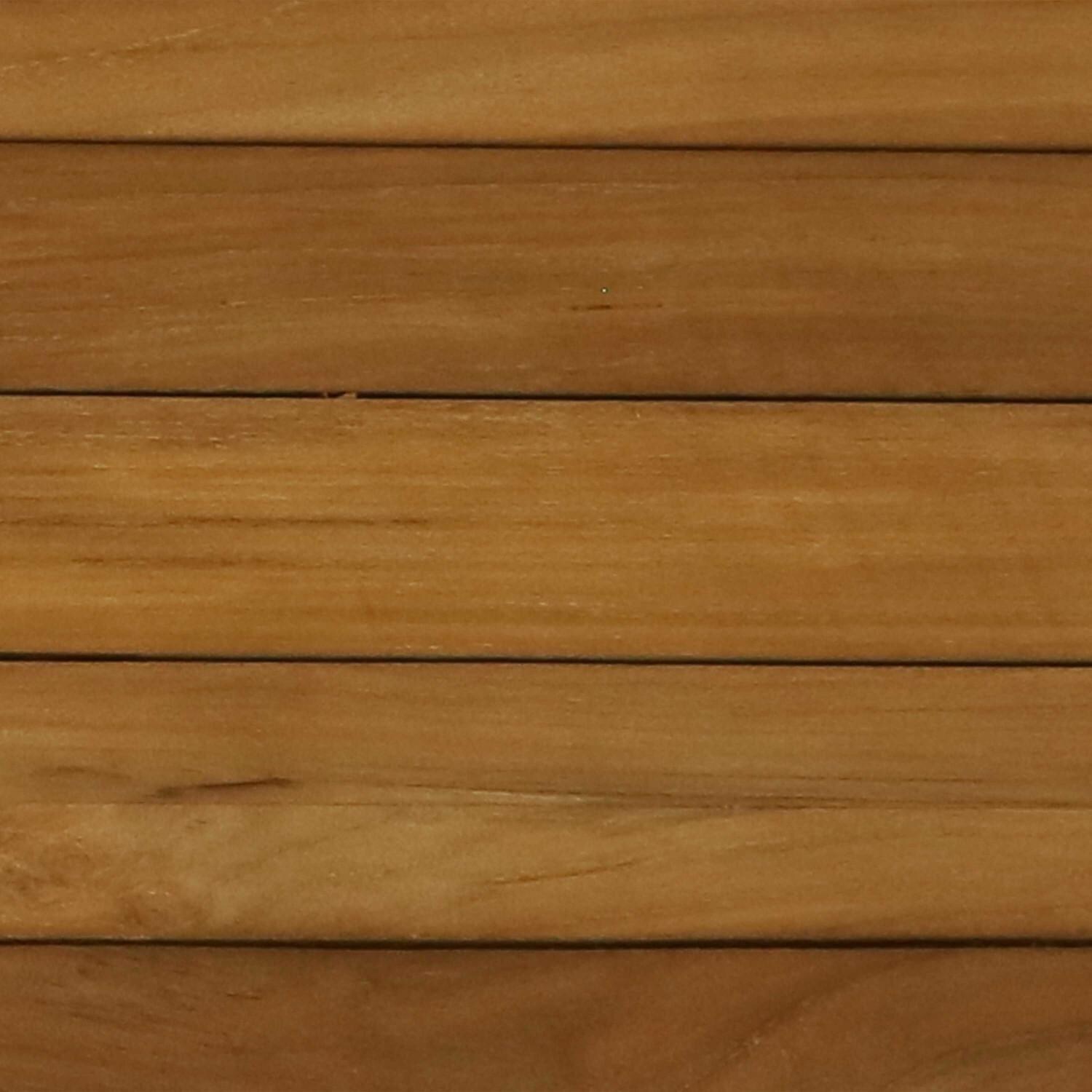 Ultimate Patio 32-Inch Round Teak Folding Outdoor Patio Table - Material Sample thumbnail