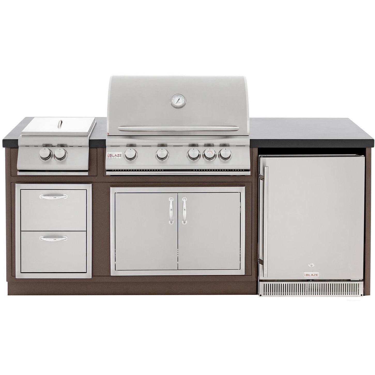 Blaze BBQ Island - Front View thumbnail