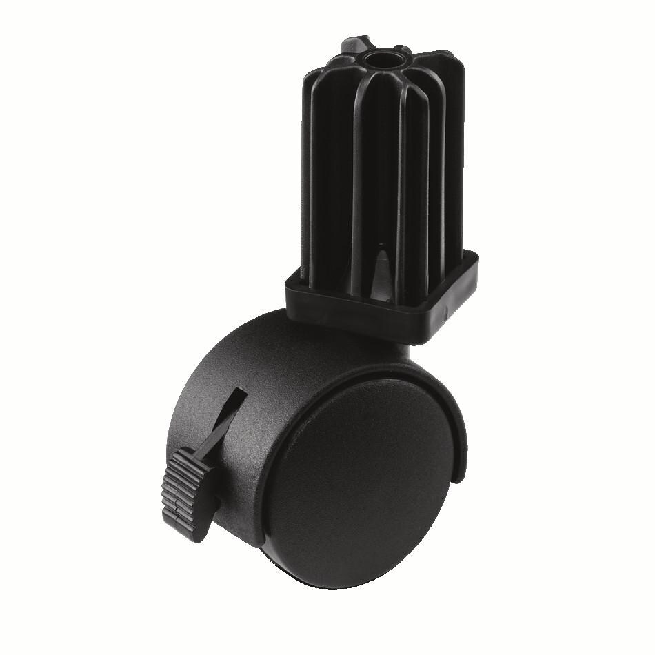 Weber 6414 Caster And Caster Insert For Weber Grills - 2-Pieces