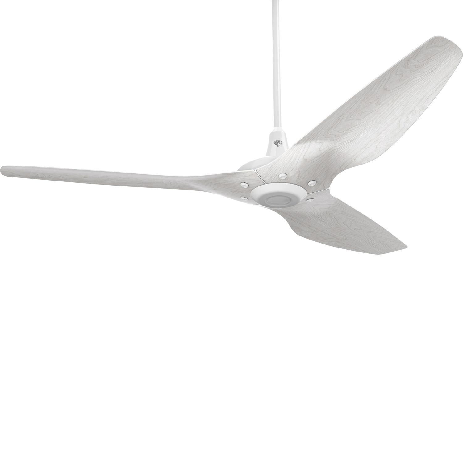 Big Ass Fans 60-Inch Haiku Ceiling Fan Universal Mount W/32-Inch Downrod in White/Driftwood - MK-HK4-052506A259F772G10I32