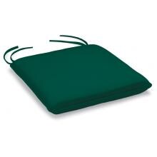 Islay Sunbrella Canvas Hunter Green Medium Outdoor Replacement Seat Cushion W/ Piping By Oxford Garden image