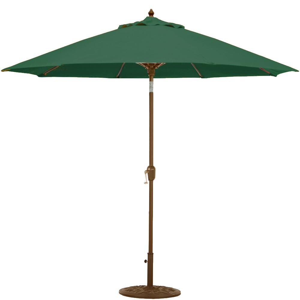 bar height patio umbrellas sale 15 ft Parasol Outdoor Umbrella with Multi-Mode LED Lights Strips and Base Stand Yaheetech Frame Color: Navy Blue and more. Patio Umbrellas | Outdoor Umbrella