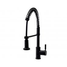 SIR Faucets Single Handle Spring-Spout Hot/Cold Faucet - Antique Bronze image