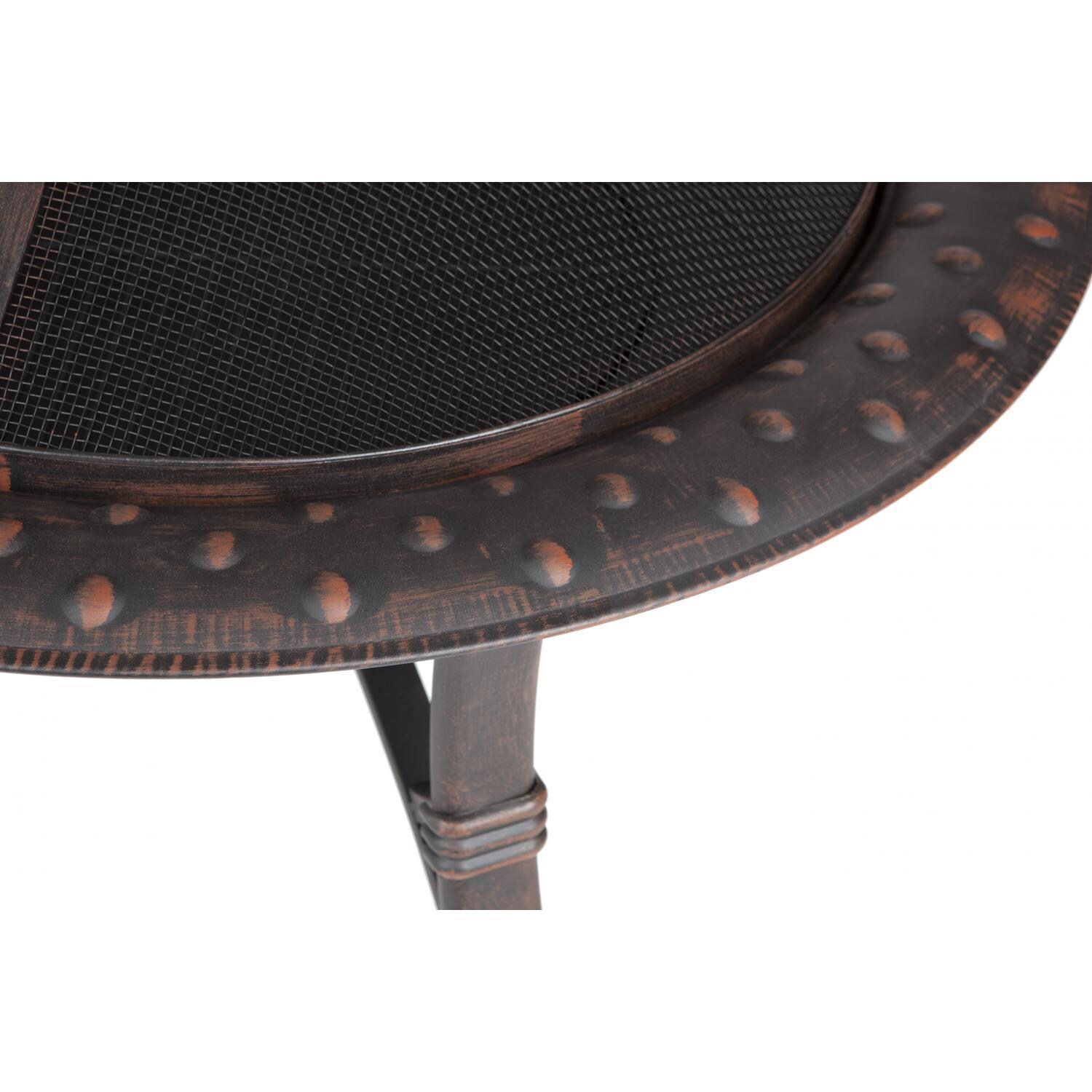 Ultimate Patio 35-Inch Wood-Burning Fire Pit - Fire Bowl Detail thumbnail