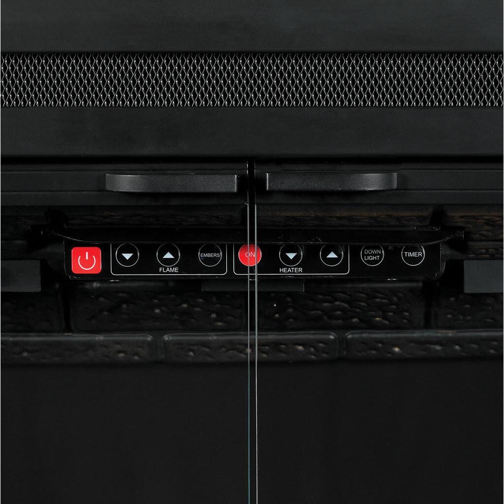 ClassicFlame 39-Inch Pro Electric Fireplace Builders Box With Doors - Controls thumbnail