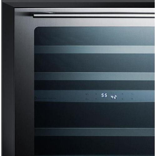 Summit Classic 46-Bottle Dual Zone Wine Cooler - CL24WC2 - Details thumbnail