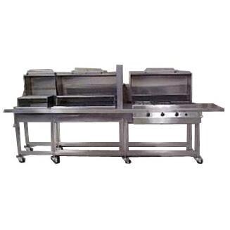 Texas Barbecues 900s Hybrid Grill W/ Open Base LP