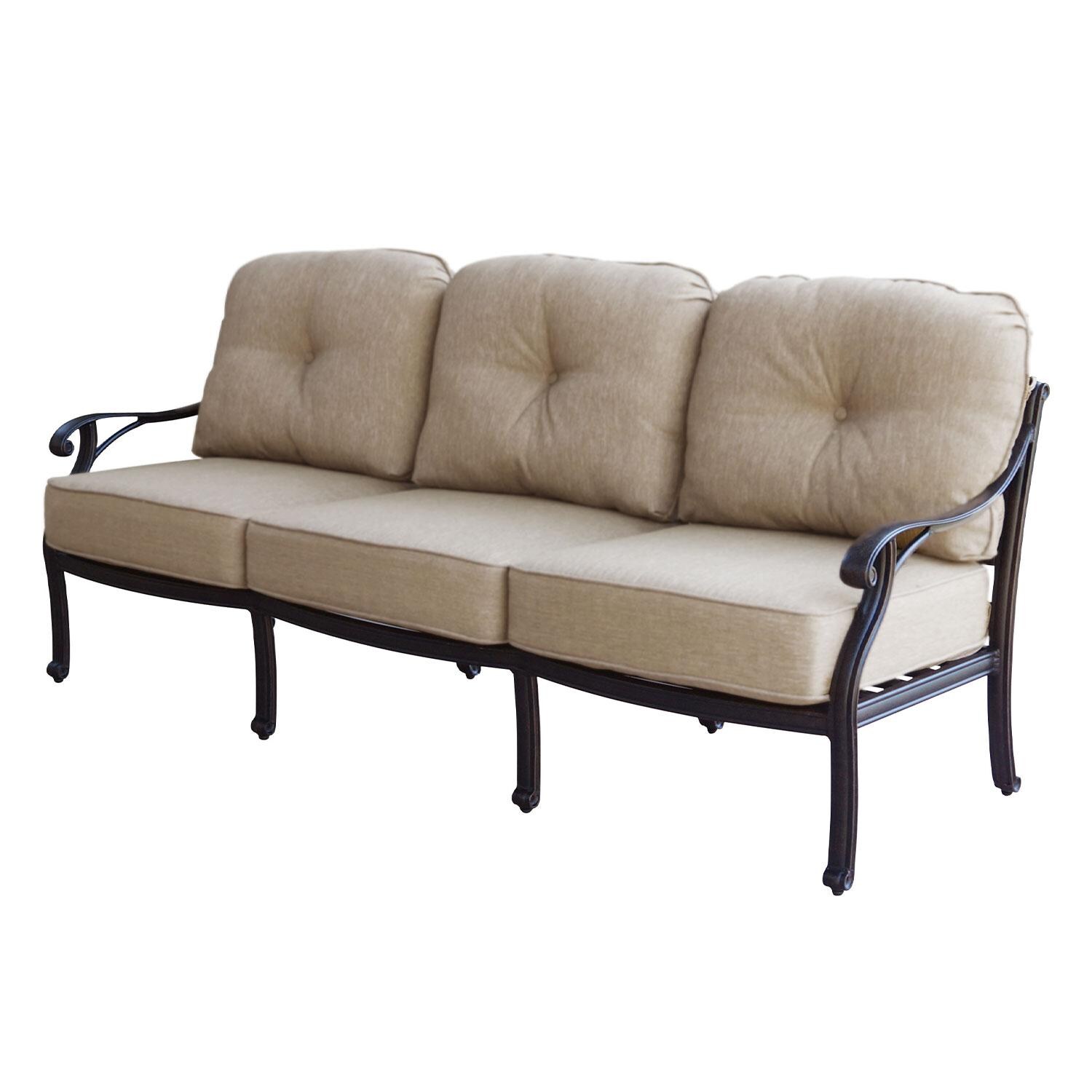 Darlee Nassau Patio Deep Seating Sofa thumbnail