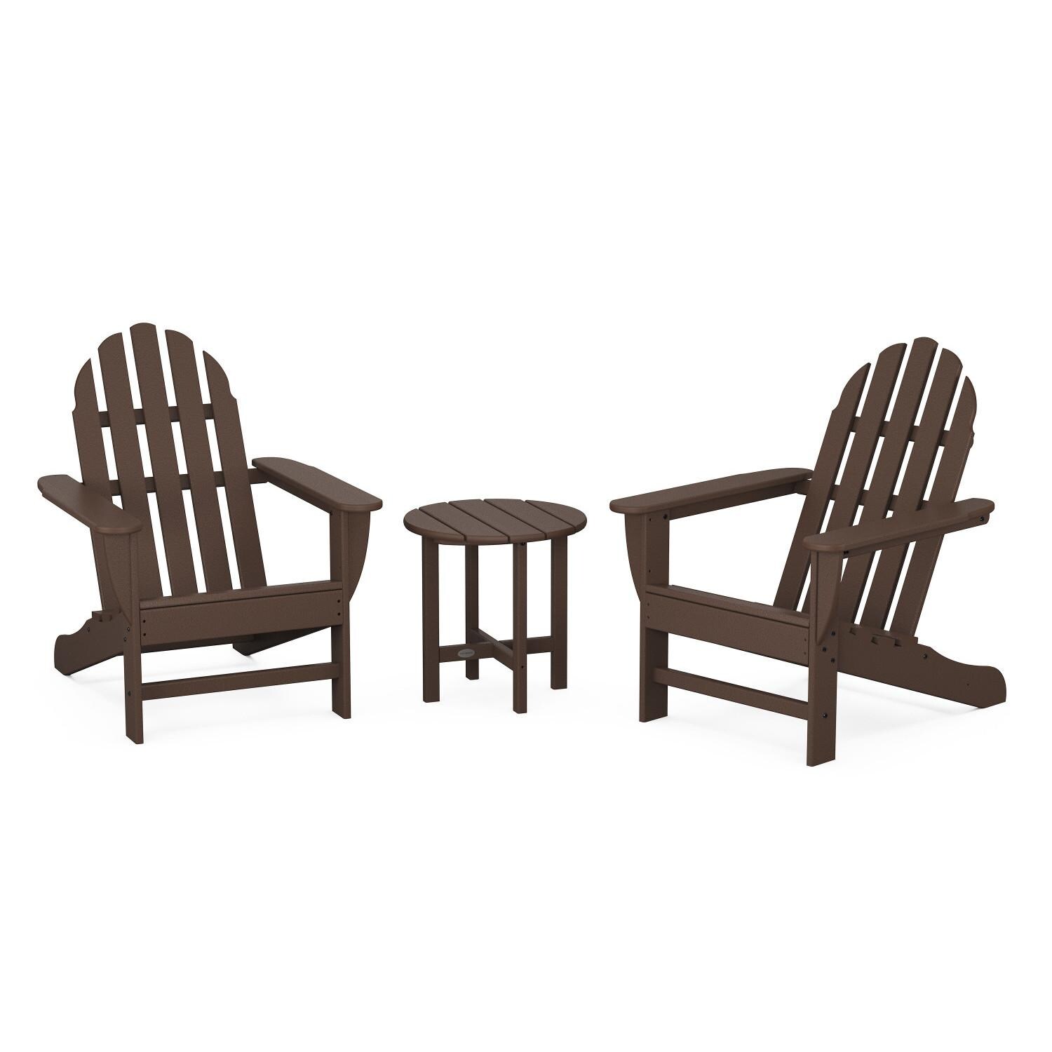 POLYWOOD PWS417-1-MA Classic Adirondack 3-Piece Set - Full Set thumbnail