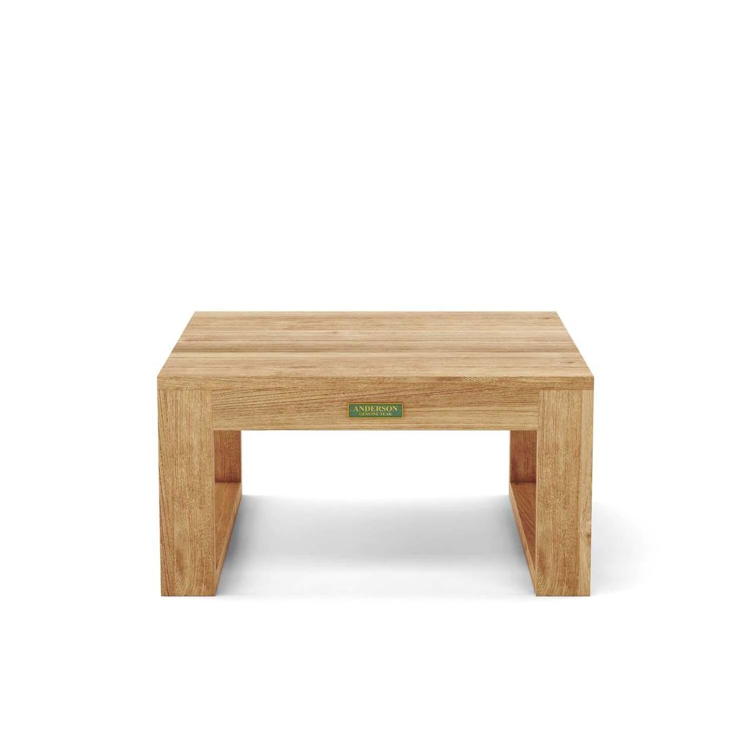 St. Charles 8 Person Teak Seating Set w/ Coffee Table in Cast Slate by Lakeview Outdoor Designs - Coffee Table - White Background thumbnail