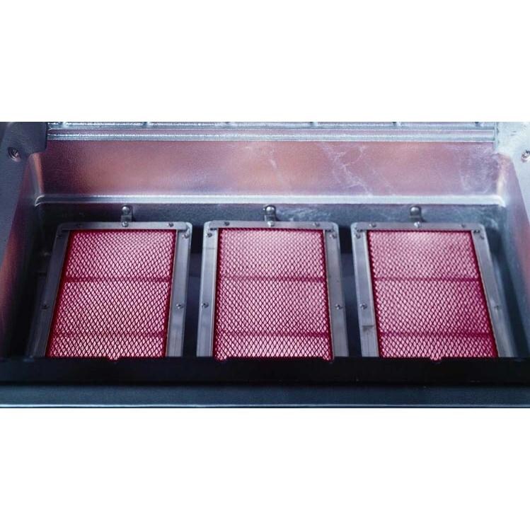 Interior of Lit Grill