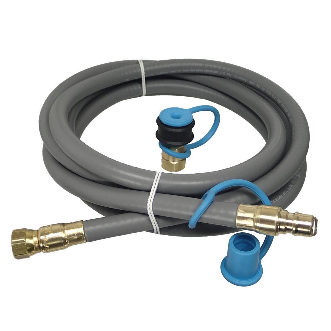 10-Ft. Natural Gas Hose W/ Quick Disconnect thumbnail