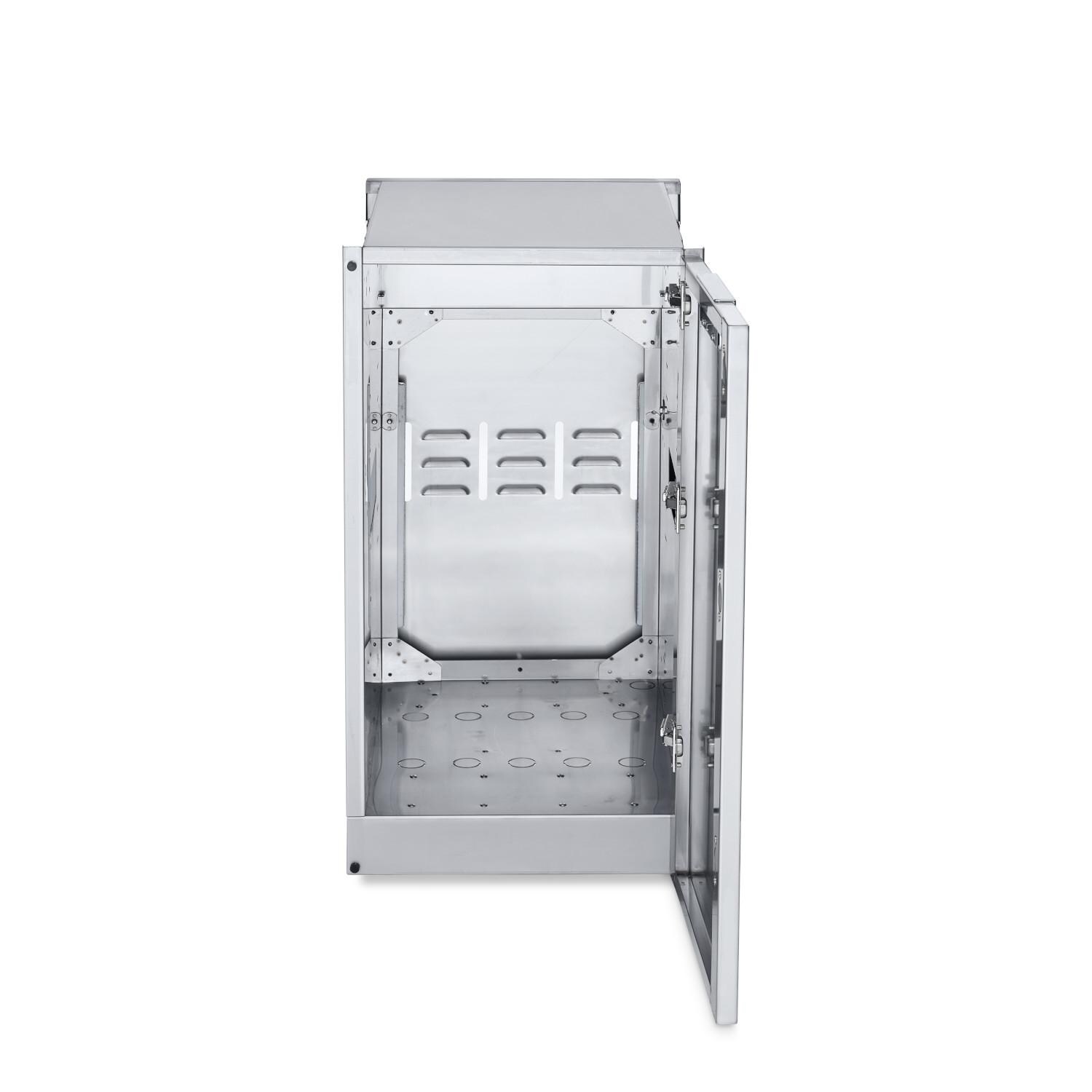 Crown Verity ICM Infinite Series 18-Inch Stainless Steel Cabinet Module - Open View thumbnail