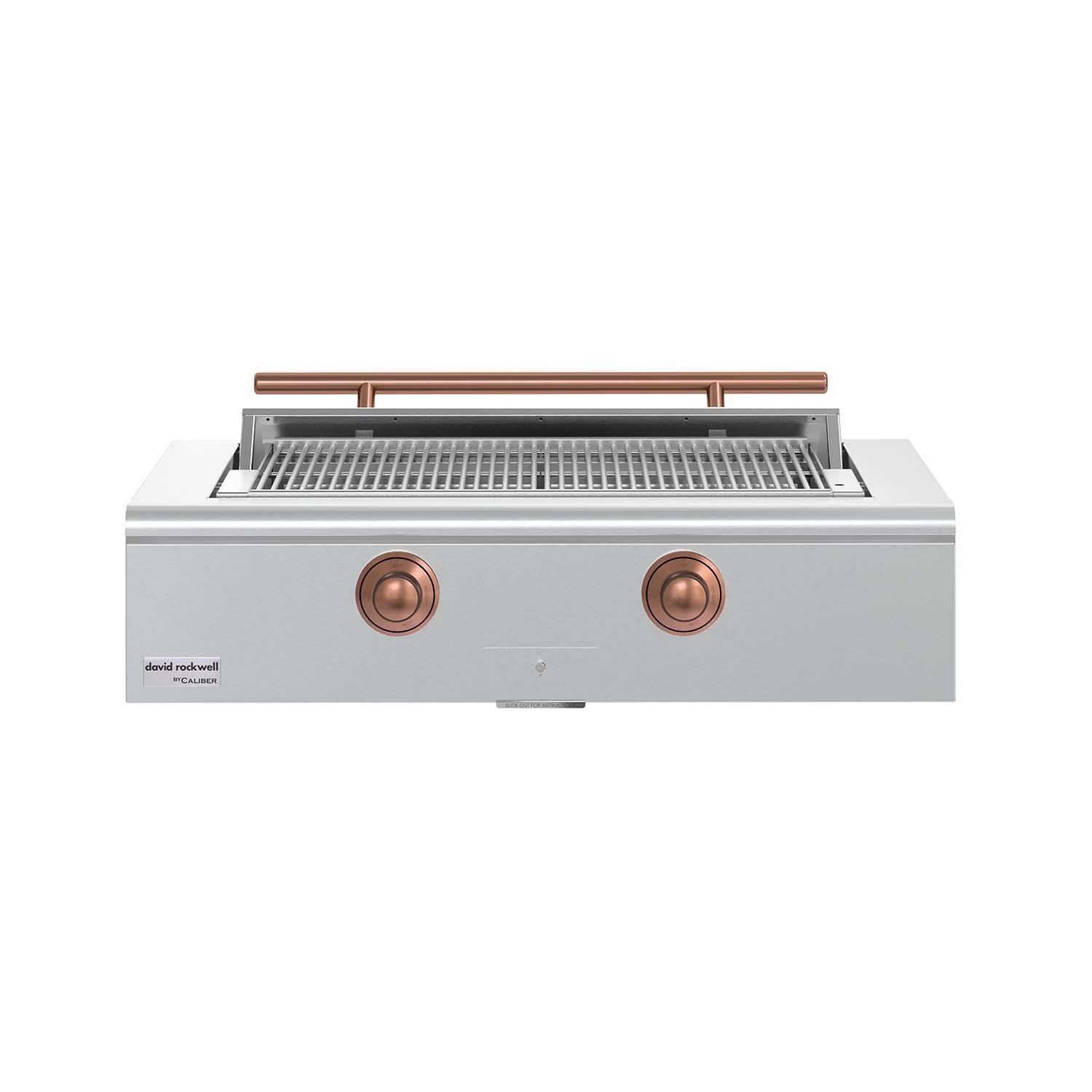 Caliber 42-in Natural Gas Built-In Rockwell Grill - Copper Hardware - CRG-42BN00-A-H03