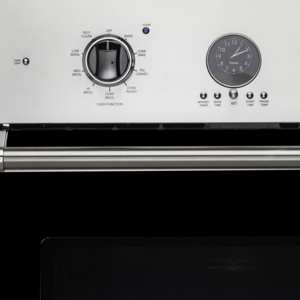 Viking Professional 5 Series Premiere 27-Inch Convection Electric Oven - Close-up of Controls thumbnail