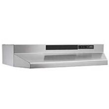 Broan 30-Inch 190 CFM Convertible Under Cabinet Range Hood - Stainless Steel - F403004 image