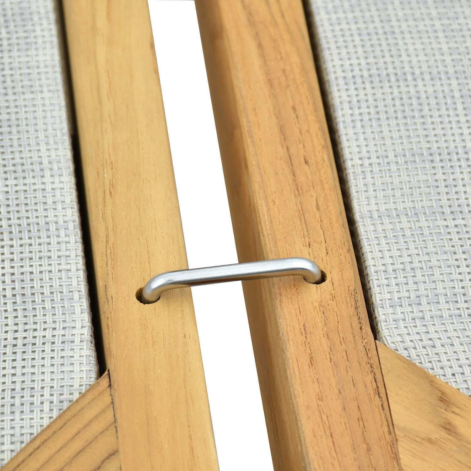 Peninsula Way 9 Pc Set Teak Seating Set By Lakeview Outdoor Designs - Joiner - Detail thumbnail