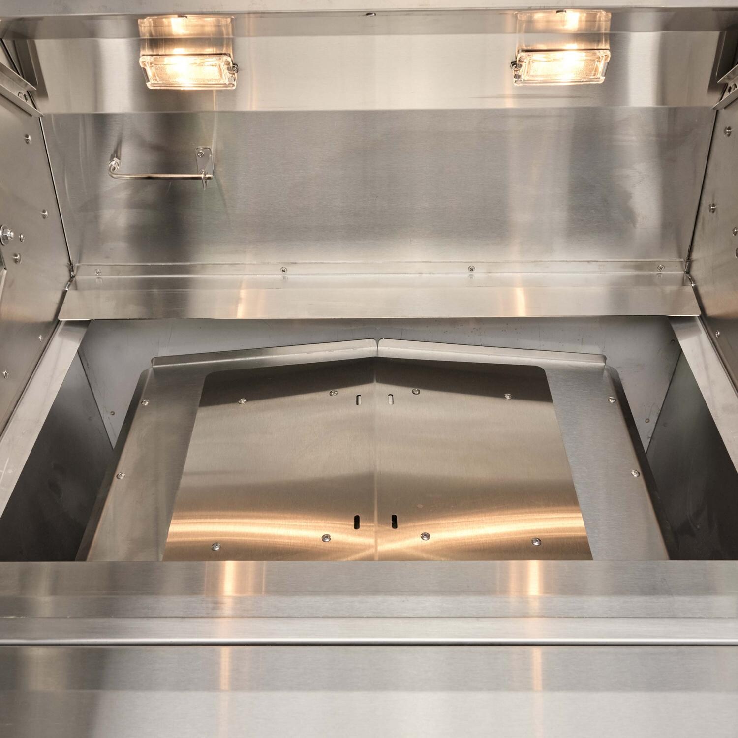 Coyote Outdoor Living C2P36 36 Inch Pellet Grill - Heat Shield - Detail thumbnail