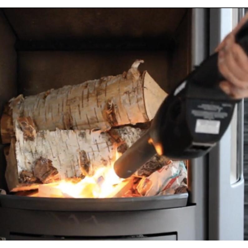 Bison Airlighter Portable Electric Charcoal Starter - Lighting A Fireplace thumbnail