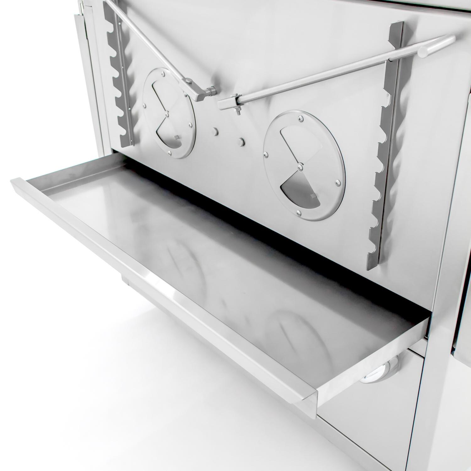 Cajun Grill Preaux 36-Inch Built-In Charcoal Grill - Slide-Out Drip Tray thumbnail