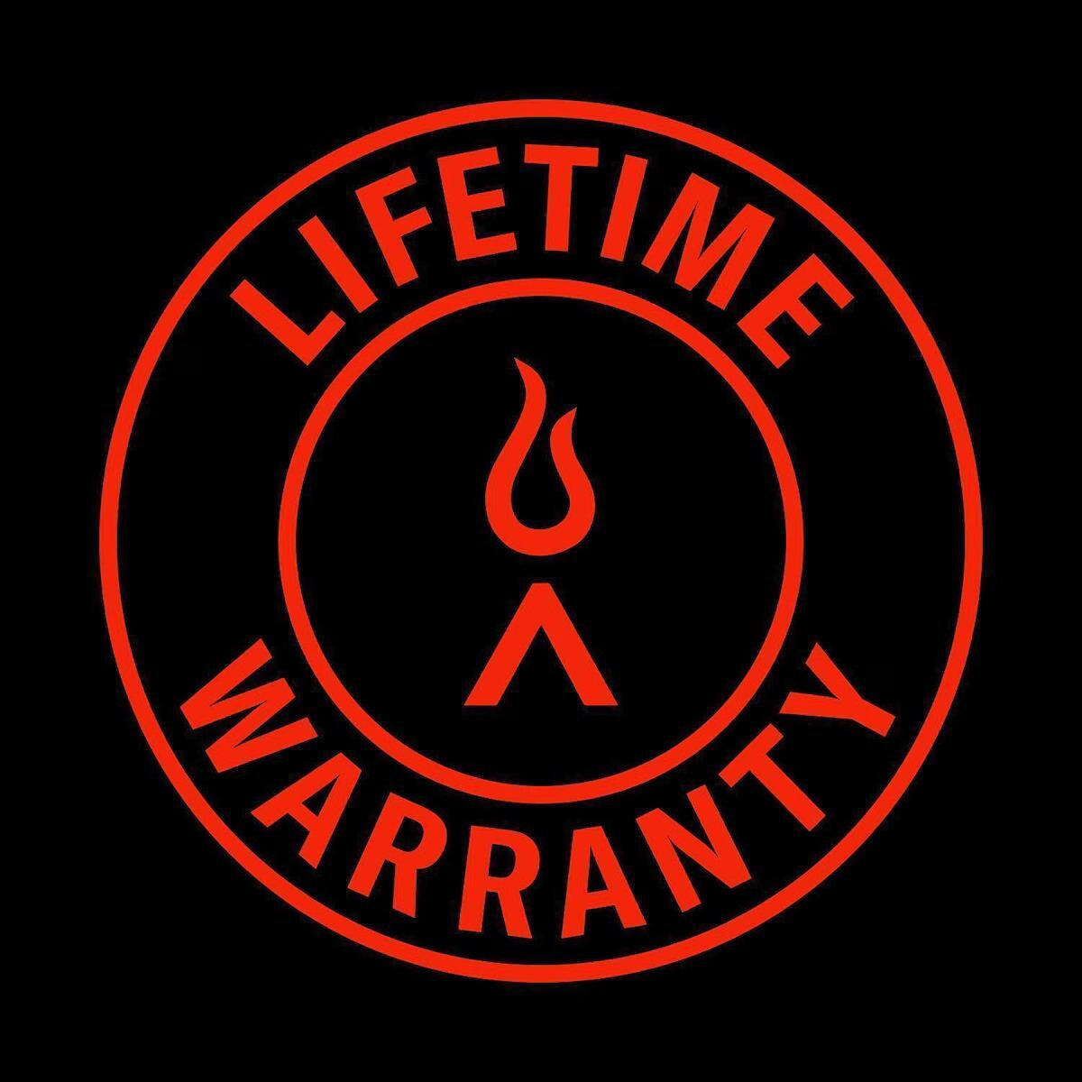 Blaze Offers a Lifetime Warrarnty - Detail thumbnail