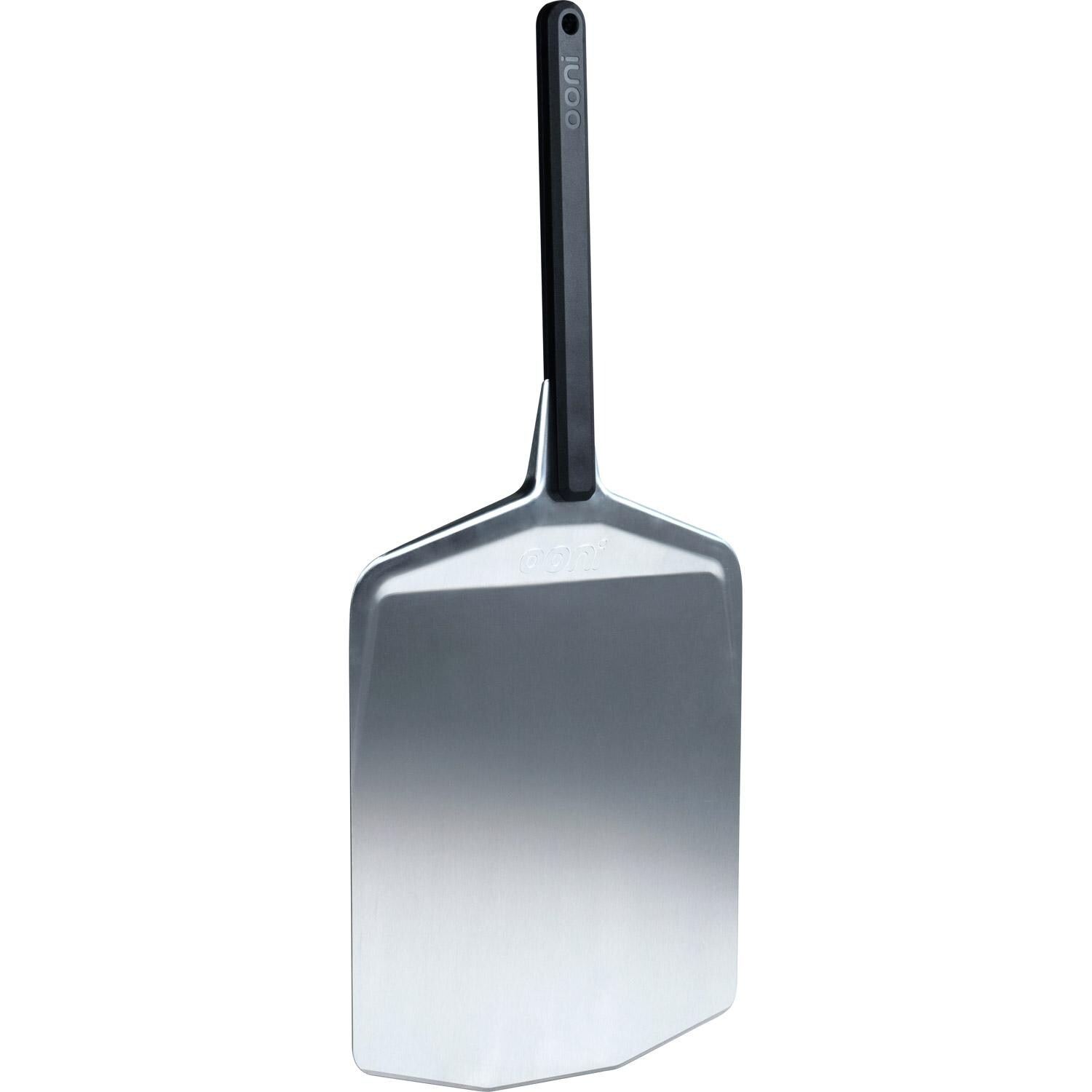 Ooni UU-P0A400 12-Inch Aluminum Pizza Peel - Left Side Angled View thumbnail