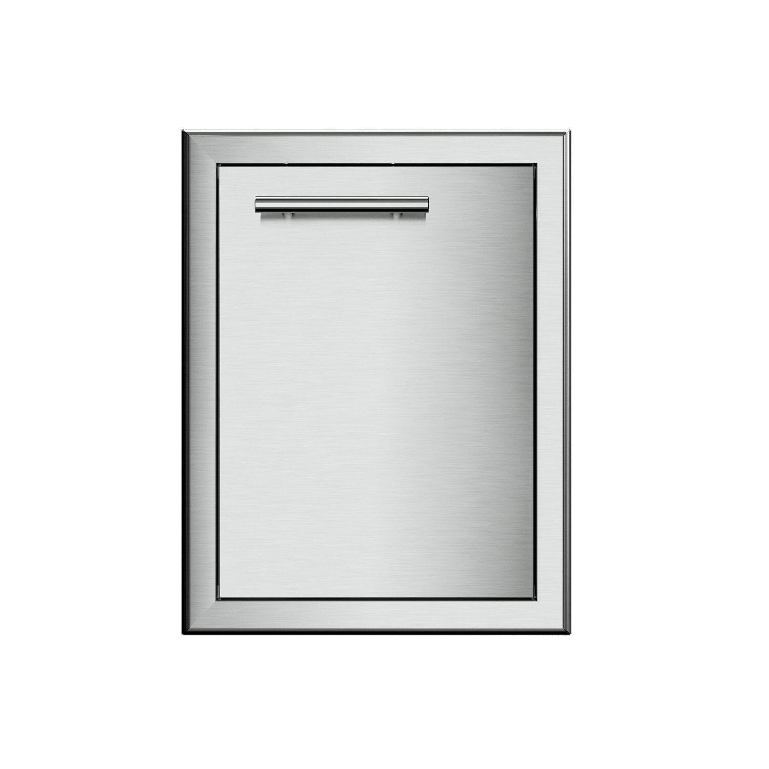 XO Appliance XOG18SDR Pro-Grade 18-Inch Outdoor Stainless Steel Single Access Door - Right Hinge - White Background thumbnail