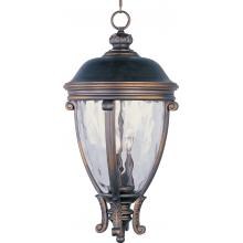Maxim Camden VX Three Light 26-Inch Outdoor Hanging Lantern - Golden Bronze - 41429WGGO image