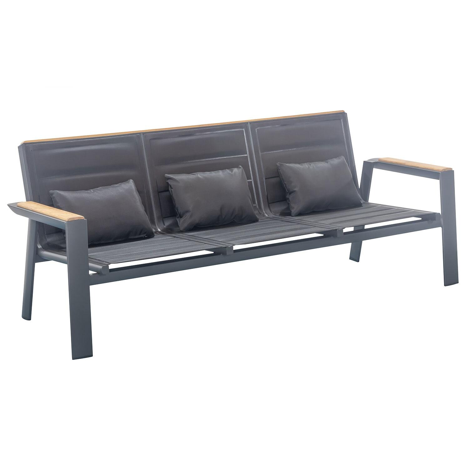 HIGOLD 203141//016 GENEVA Outdoor Sofa - Nero thumbnail