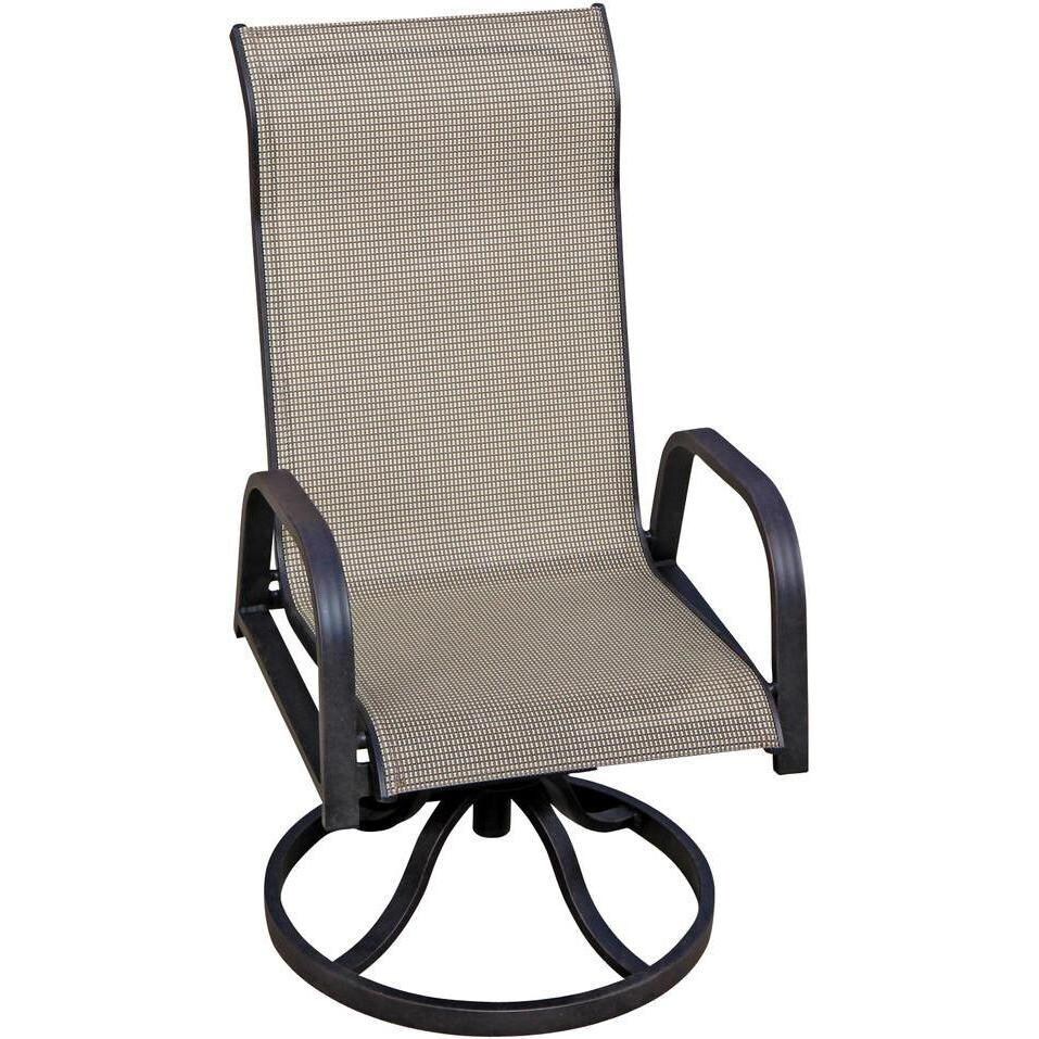 Madison Bay Sling Patio Swivel Rocker Dining Chair thumbnail
