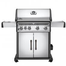 Napoleon Rogue 525 Natural Gas Grill With Infrared Side Burner - R525SIBNSS image