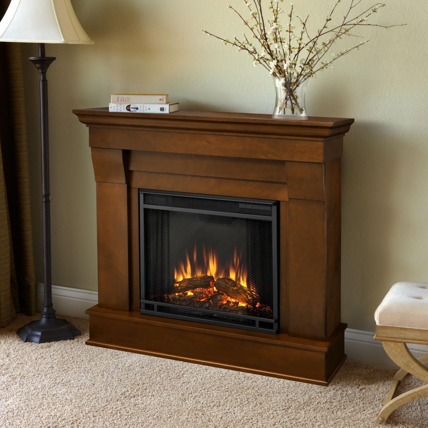 Real Flame Fireplace Mantel Packages