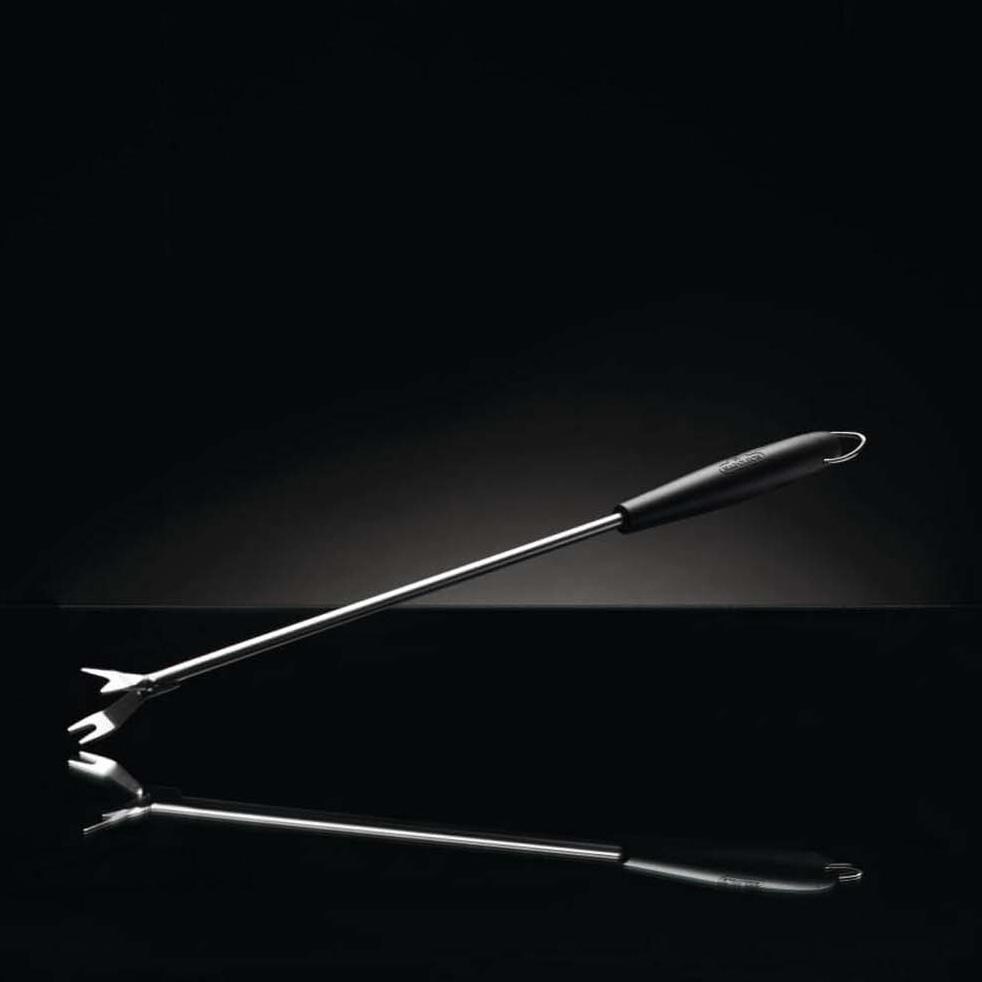 Napoleon 62031 Stainless Steel Grid Scraper - Side View - White Background thumbnail