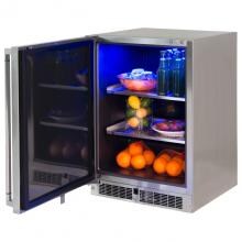 Lynx 24-Inch 5.3 Cu. Ft. Left Hinge Outdoor Rated Compact Refrigerator - LM24REFL image
