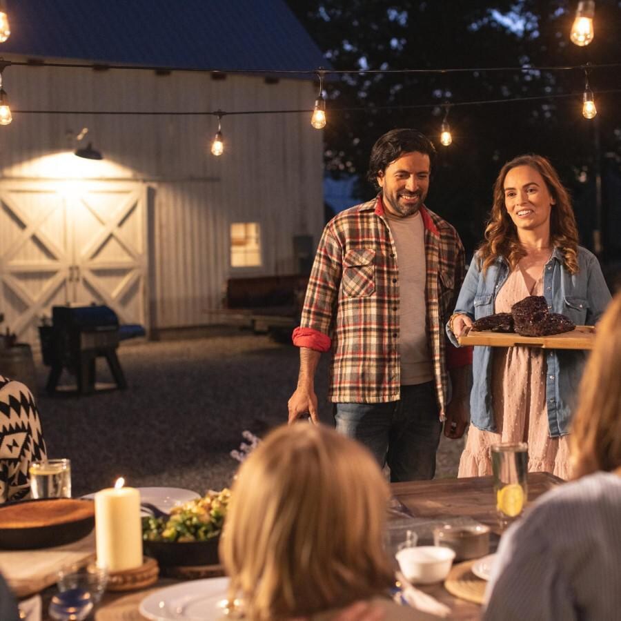 Camp Chef PG36WWSB + PG14 Woodwind Pro WiFi 36-Inch Pellet Grill With Propane Sidekick Griddle - Serve - Lifestyle thumbnail