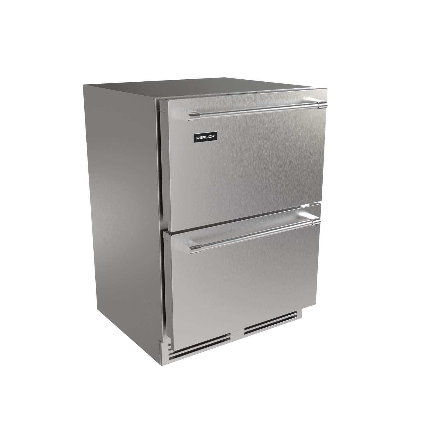 Perlick G5 Core 24-in 4.9 Cu. Ft. Stainless Steel Refrigerator Drawers