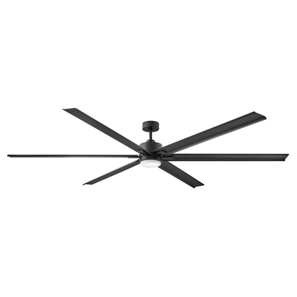 Hinkley Lighting 900999FMB-LDD Indy Maxx 99-Inch LED Indoor / Outdoor Ceiling Fan - Matte Black thumbnail