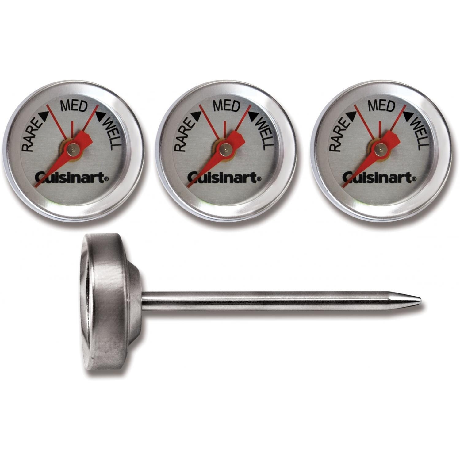 Cuisinart Set Of 4 Outdoor Steak Thermometers - CSG-603