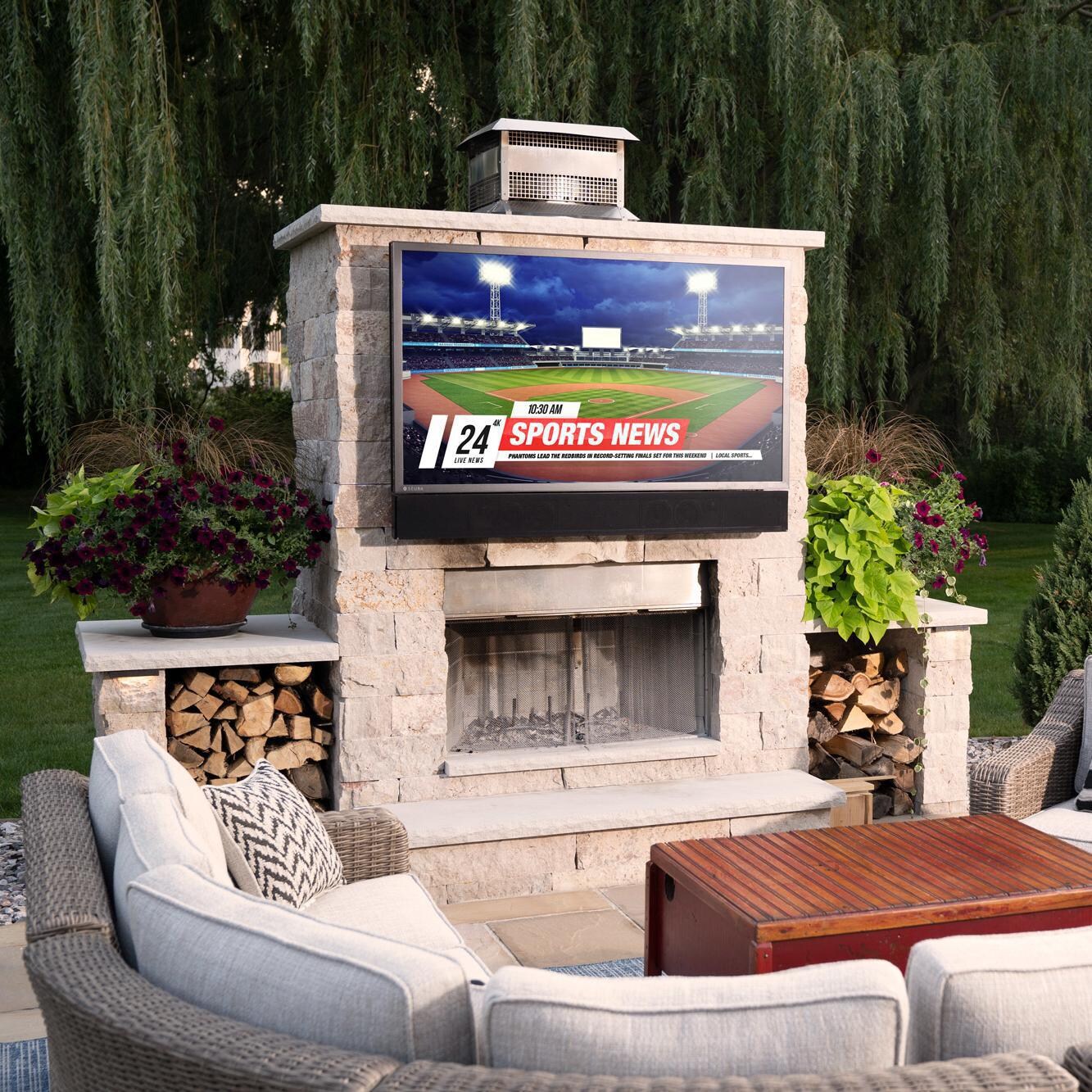 Seura UB4-65 Full Sun Series 65-Inch 4K LED HDR Outdoor TV - Lifestyle thumbnail