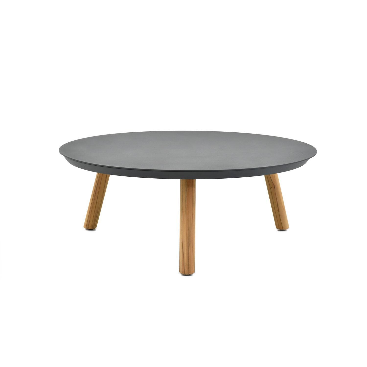 Madison Bay 13 Inch Teak Outdoor Coffee Table by Lakeview Outdoor Designs - Display - White Background thumbnail