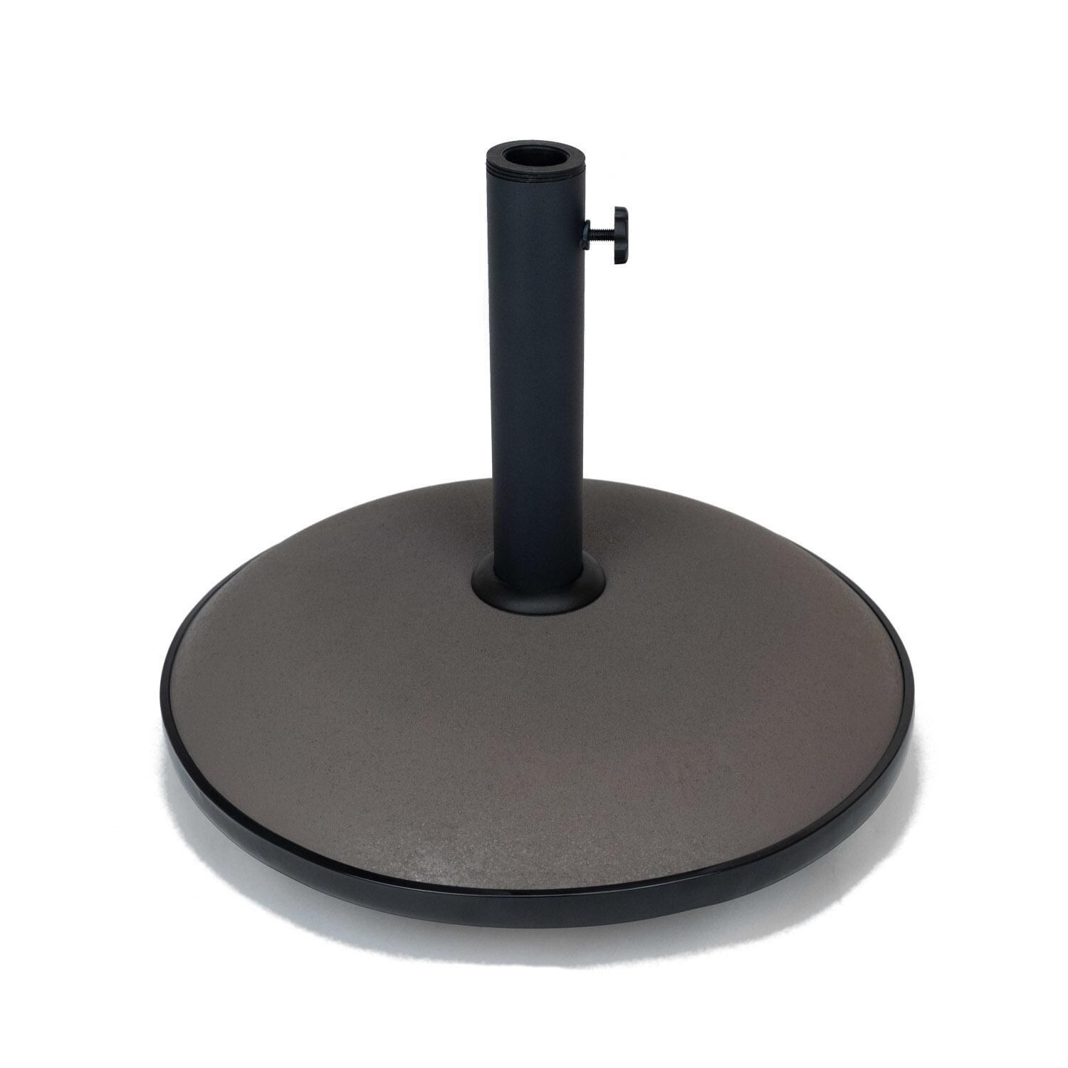 FiberBuilt Outdoor Umbrellas Champagne Bronze Concrete Umbrella Base thumbnail